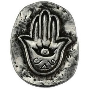 Hamsa Pocket Stone