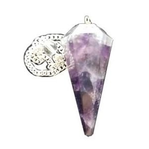 Amethyst Pendulum 6-sided