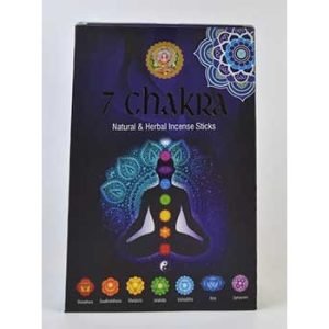 7 Chakra Incense Stick (Set of 7 packs) 15gms