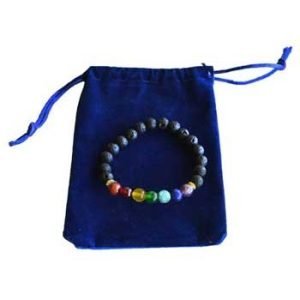 7 Chakra Rudraksha Bracelet