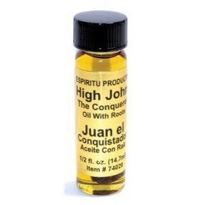 High John the Conqueror Oil with Root Espiritu 4 dram