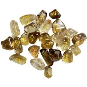 Citrine Rune Set