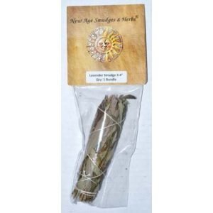 Lavender Smudge Stick 3"