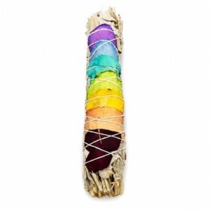 Chakra Sage Smudge Stick 9"