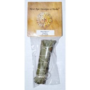 Black Sage Smudge Stick 4"