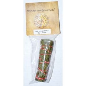 Cedar Smudge Stick 3-4"