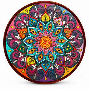 DMT Gateway - Contemplative Meditation Painting